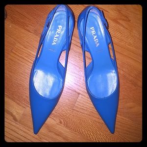 Prada leather shoes 37